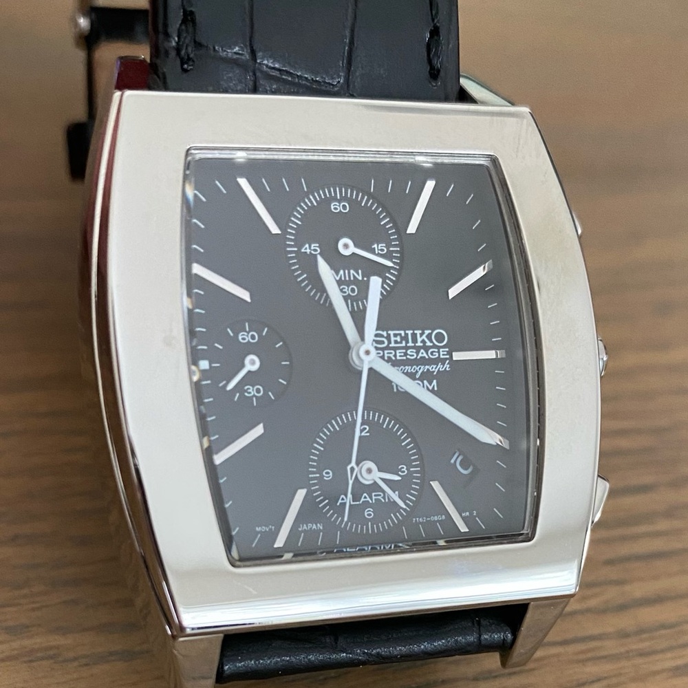 Seiko Presage Chronograph Square Sapphire Men’s Watch